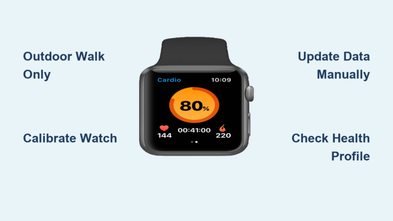 Cardio Fitness Data Not Updating: Quick Fix