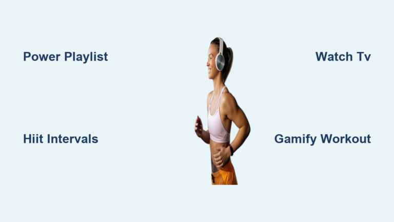 How to Make Cardio Less Boring