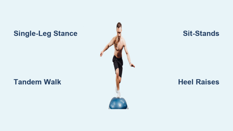 Cardio Balance Exercises: Quick Steps
