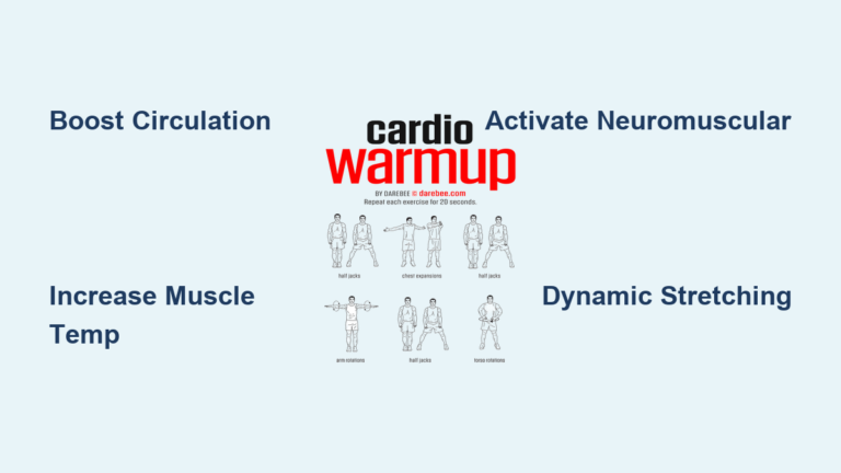 Cardio Workout Warm Up Guide