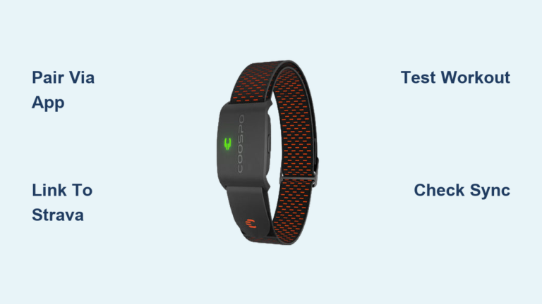 How to Connect Coospo Heart Rate Monitor