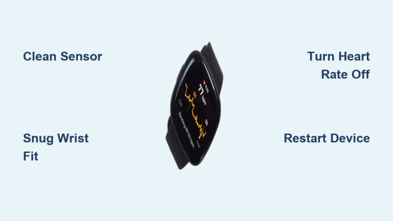 Fix Fitbit Heart Rate Monitor Not Working