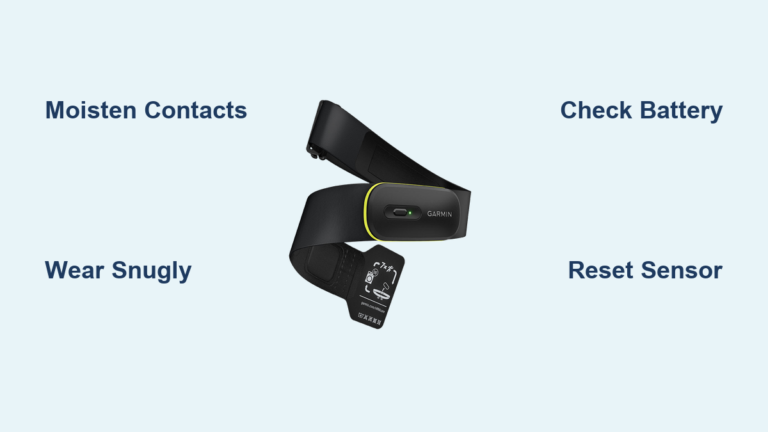 How to Connect Garmin Heart Rate Monitor to Watch