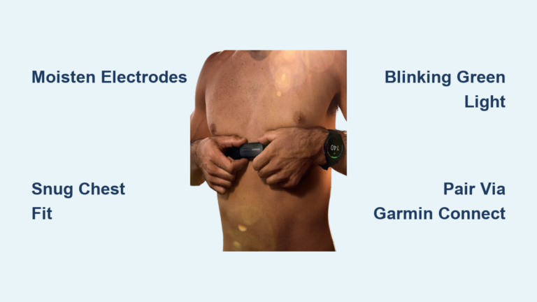 How to Use a Garmin Heart Rate Monitor
