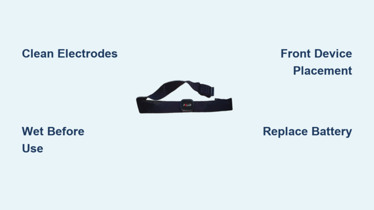 Polar Heart Rate Monitor Troubleshooting Guide