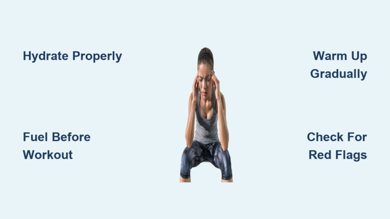 Fix Headache After Cardio: Quick Steps