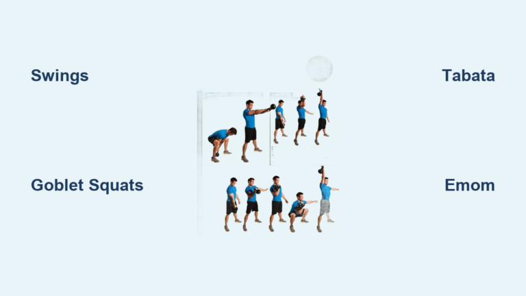 Kettlebell Cardio Exercises: Quick Steps