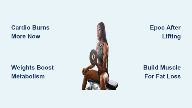 Lifting Weights vs Cardio: Which Burns More Calories?