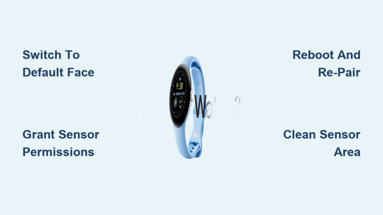 Fix Pixel Watch 2 Heart Rate Monitor
