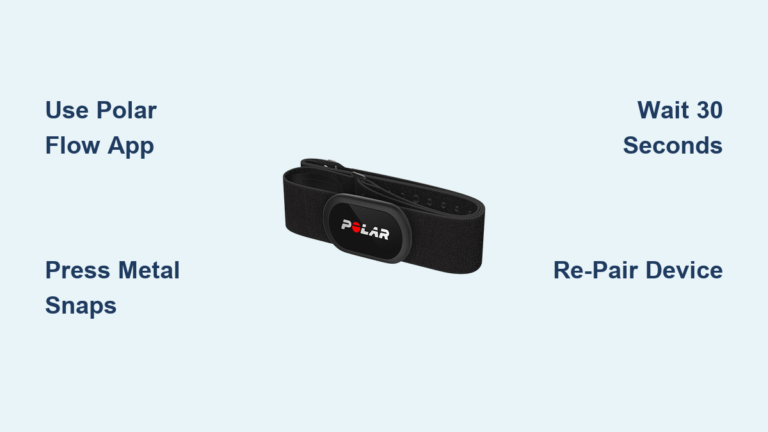 How to Reset Polar Heart Rate Monitor
