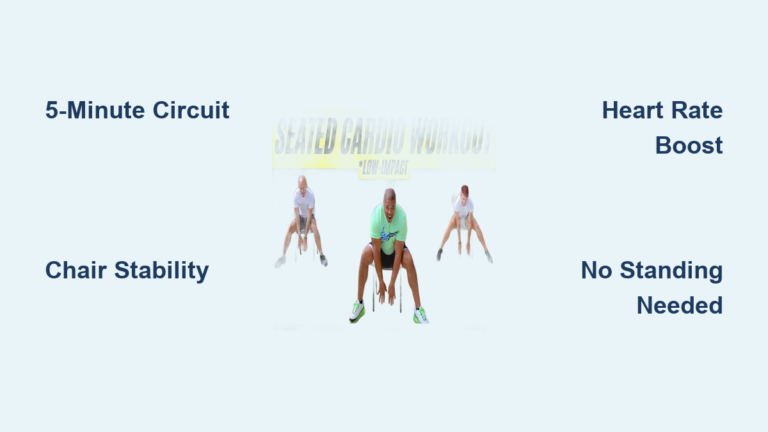 Seated Cardio Workout: Quick Steps