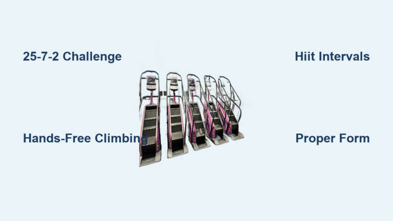 StairMaster Cardio Workout: Quick Steps