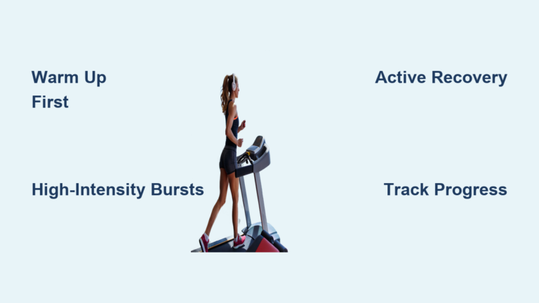 HIIT Cardio Training on Treadmill Guide