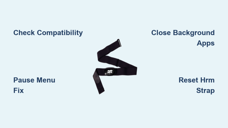 Fix Zwift Not Detecting Heart Rate Monitor